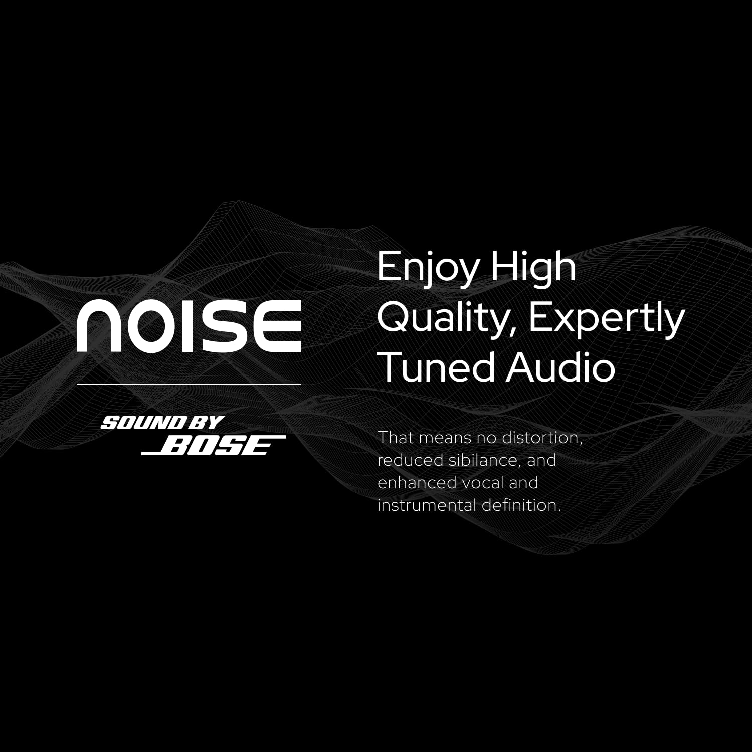 Noise Master Buds, Sound by Bose in-Ear Bluetooth Earbuds, Up to 49dB Adaptive ANC, LHDC 5.0, Immersive Spatial Audio, 44H Playtime with 6 mic ENC, Dual Pairing, IPX5 Ear Buds TWS (Onyx) - Image 10