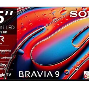 Sony BRAVIA 9 Series 215 cm (85 inches) 4K Ultra HD AI Smart Mini LED Google TV K-85XR90 (Black)